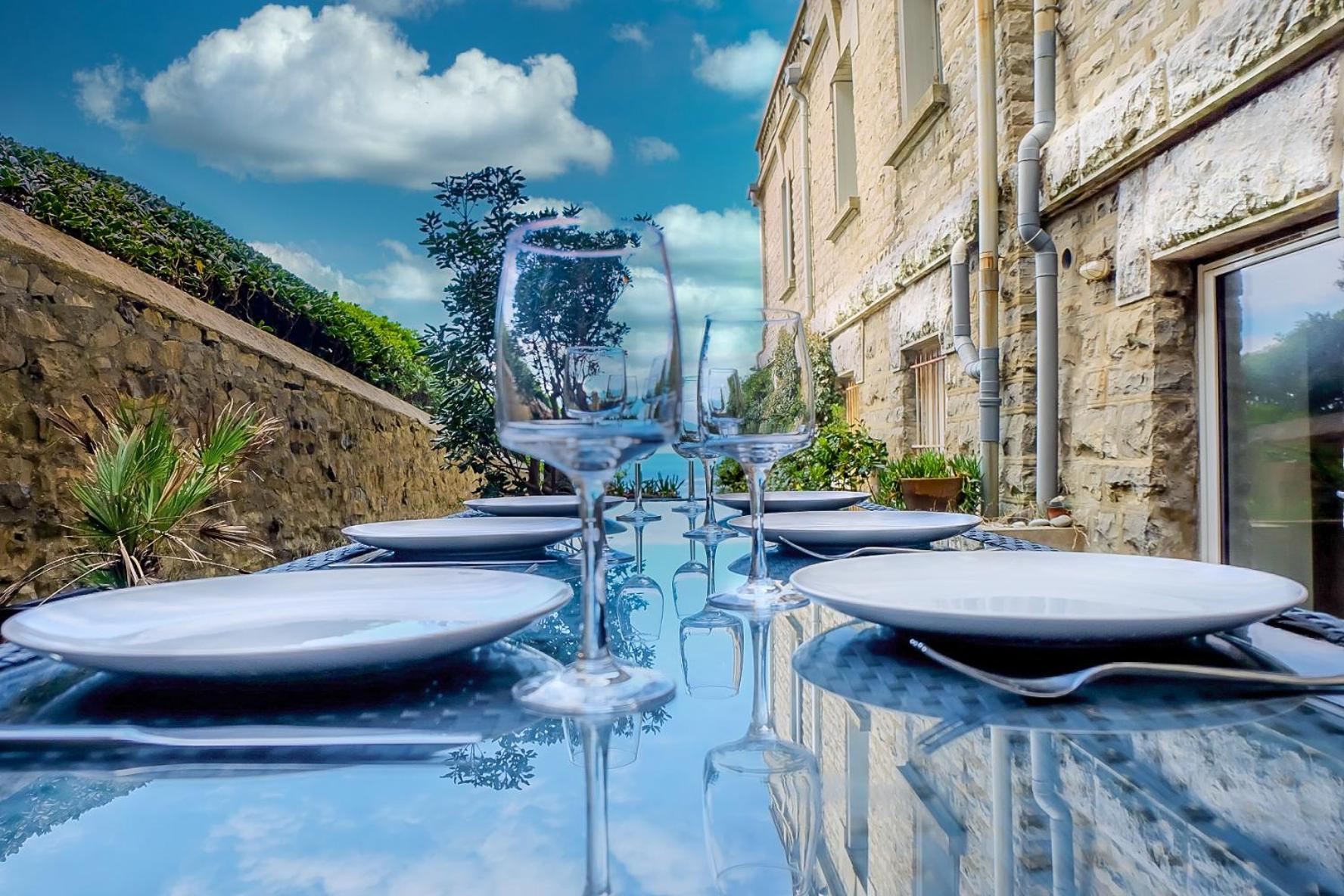 Magnifique Appartement Avec Terrasse, Parking Et Vue Sur L'Ocean Pour 5 Μπιαρίτζ Εξωτερικό φωτογραφία